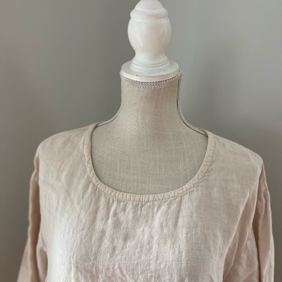 Via Vai by Pollero Cream Scoop Neck Tunic - Picture 2 of 5